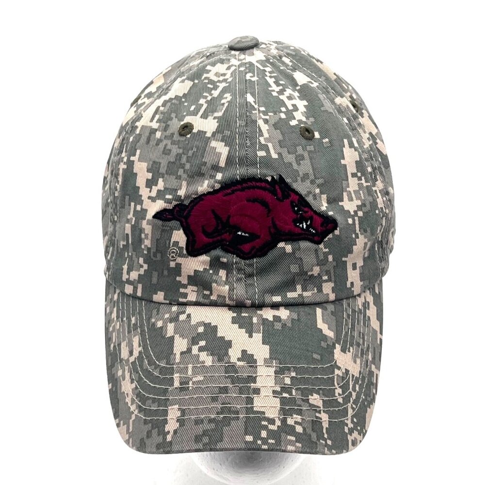 University Of Arkansas Razorbacks Digital Camo Baseball Cap Hat College Licensed